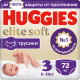 Подгузники-трусики детские Huggies Elite Soft Giga 3 (72шт) - 