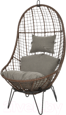 Кресло подвесное GreenDeco Мальта 9840279 (коричневый)