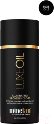 Концентрат-автозагар MineTan Luxe Oil Illuminating Tan Drops  (25мл)