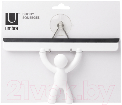 Скребок для мытья окон Umbra Buddy / 023006-660 (белый)