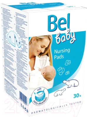 Прокладки для бюстгальтера Bel Baby Nursing Pads (30шт)