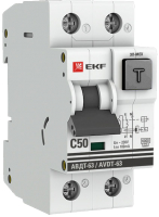 

Дифференциальный автомат EKF, PROxima АВДТ-63 50А/100А / DA63-50-100em