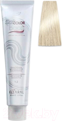 

Крем-краска для волос Kaaral, Блонд, Baco Hydrolyzed Silk для тонировки B.20