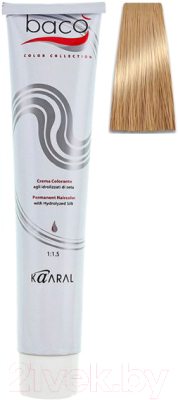Крем-краска для волос Kaaral Baco 8.01 (светлый натурально-пепельный блондин)