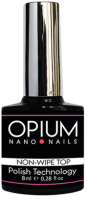 

Топ для гель-лака Opium, Nano nails Non-Wipe Top без липкого слоя