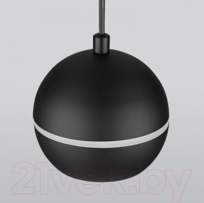 Потолочный светильник Elektrostandard DLS023 9W 4200K (черный)