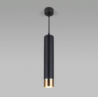 Потолочный светильник Elektrostandard DLN107 GU10 (черный/золото) - 