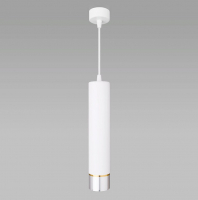 Потолочный светильник Elektrostandard DLN107 GU10 (белый/серебро) - 