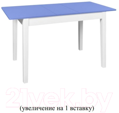 Обеденный стол ТехКомПро Ирис 60x90 (прованс/тон 1)
