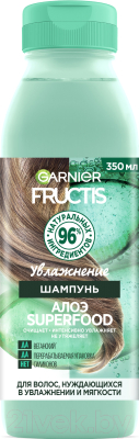 Шампунь для волос Garnier Fructis Алоэ Superfood увлажнение (350мл)
