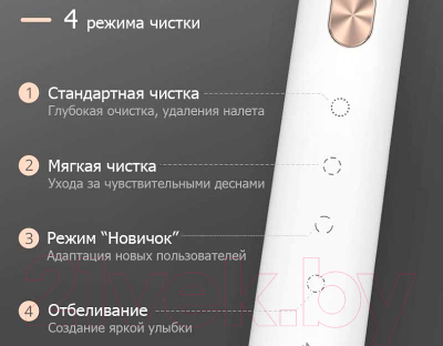 Ультразвуковая зубная щетка Xiaomi Soocas X3U (розовый)