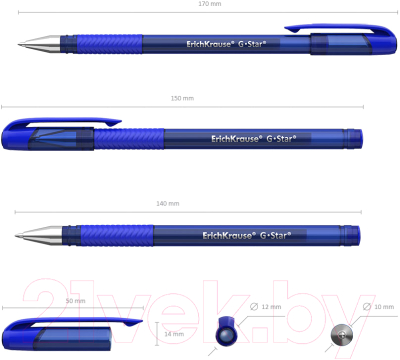 Изображение товара Ручка гелевая Erich Krause G-Star / 45206