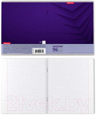 Изображение товара Тетрадь Erich Krause Duotone Next / 42670 (96л, клетка)