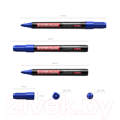 Изображение товара Маркер перманентный Erich Krause P-200 / 4778