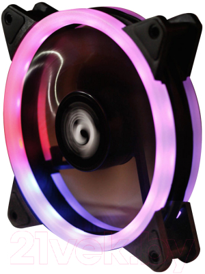 Вентилятор для корпуса Chieftec AF-12RGB DC12025SE Rainbow Ring RGB