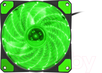 Вентилятор для корпуса GENESIS Hydrion 120 Green Led (NGF-1168)