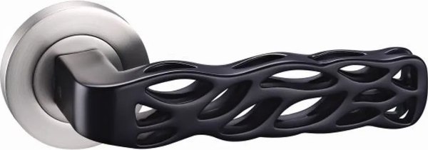 Ручка дверная Oro & Oro Bee 029-16E MSN/Black R