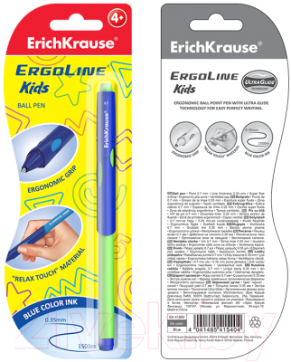 Изображение товара Ручка шариковая Erich Krause Ultra Glide Technology ErgoLine Kids / 41540