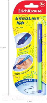 Изображение товара Ручка шариковая Erich Krause Ultra Glide Technology ErgoLine Kids / 41540