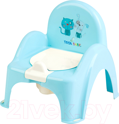 

Детский горшок Tega, Собака и кот / PK-007-101