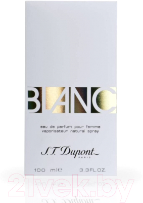 Парфюмерная вода S.T. Dupont Blanc pour Femme (100мл)