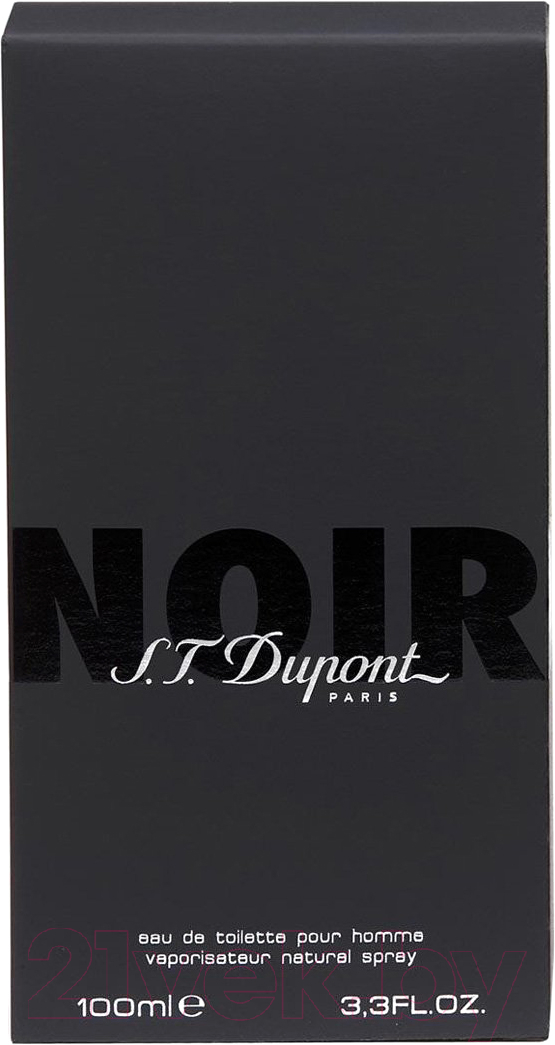 Туалетная вода S.T. Dupont Noir for Men (100мл) — фото 2