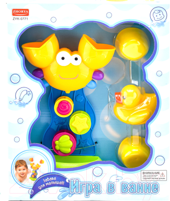 

Игра для ванной Zhorya, Крабик / ZYK-0771