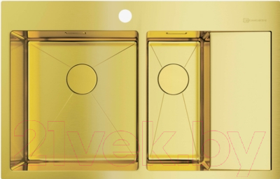 

Мойка кухонная Omoikiri, Akisame 78-2-LG-L