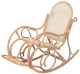 Кресло-качалка Мир Ротанга 05/10В (белый) - 