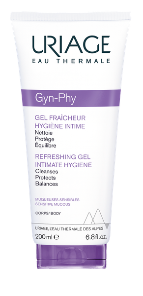 Гель для интимной гигиены Uriage Gyn-Phy освежающий (200мл)