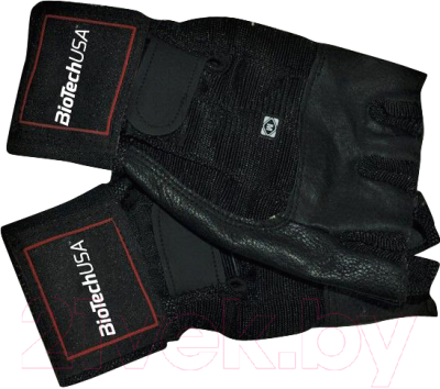 Перчатки для пауэрлифтинга BioTechUSA Houston CIB000560 (L, черный)