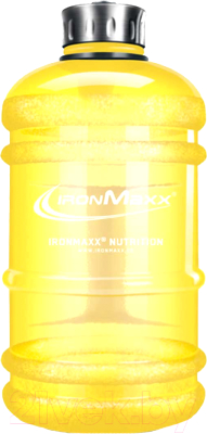 Бутылка для воды IronMaxx I00003222 (2.2л, желтый)