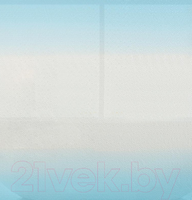 Шторка-занавеска для ванны Savol S-2D18A (голубой)