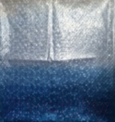 Шторка-занавеска для ванны Savol S-2D18A (голубой)