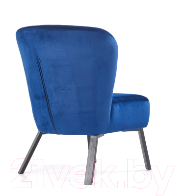 Кресло мягкое Halmar Lanister (темно-синий)