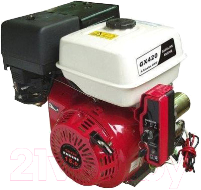 Двигатель бензиновый Shtenli GX420e / DGX420e (16 л.с, шпонка с электростартером)