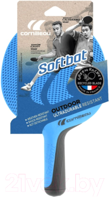 Ракетка для настольного тенниса Cornilleau Softbat / 454705 (синий)