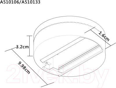 Шинопровод Arte Lamp Track Accessories A510106