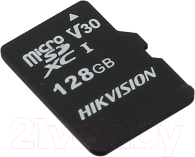 Карта памяти Hikvision microSDHC 128GB (Class 10) U1 / HS-TF-C1-128G/Adapter