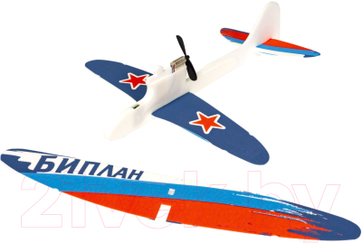 Самолет игрушечный Bondibon Самолет с моторчиком / ВВ4203
