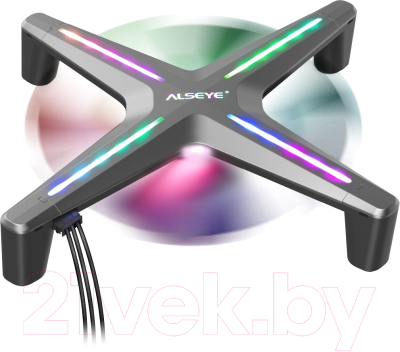 Вентилятор для корпуса Inter-Tech Alseye X12 RGB LED 120mm