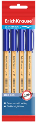 

Набор шариковых ручек Erich Krause, Ultra Glide Technology U-11 Yellow / 46787