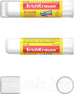 Клей-карандаш Erich Krause Crystal / 10999