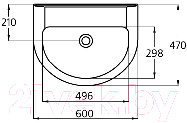 Умывальник Ideal Standard W424001