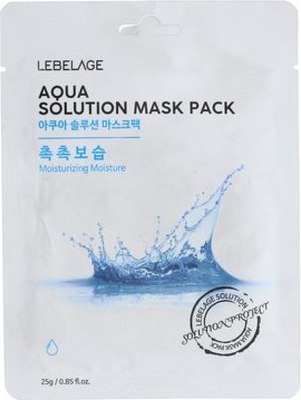 Маска для лица тканевая Lebelage Aqua Solution Mask Интенсивно увлажняющая - 
