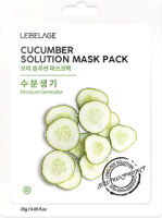

Маска для лица тканевая Lebelage, Cucumber Solution Mask Освежающая