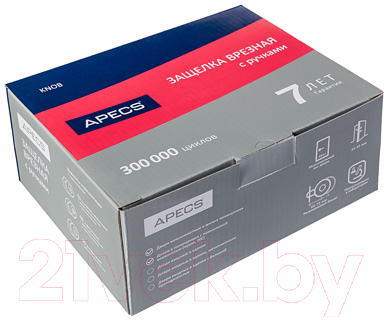 Ручка дверная Apecs 8026-05-CRM/CR — фото 2