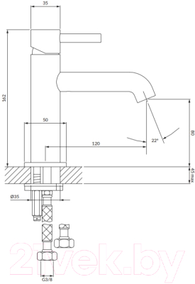 Смеситель Omnires Y1210NCR