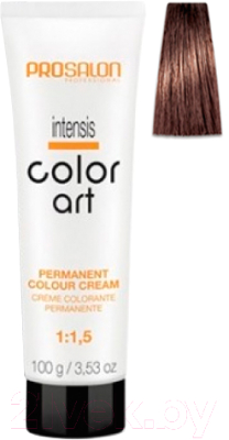 

Крем-краска для волос Prosalon, Шатен, Professional Color art Permanent colour cream 7/4В