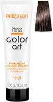 Крем-краска для волос Prosalon Professional Color art Permanent colour cream 8/12 (100мл, средний пепельный беж) - 